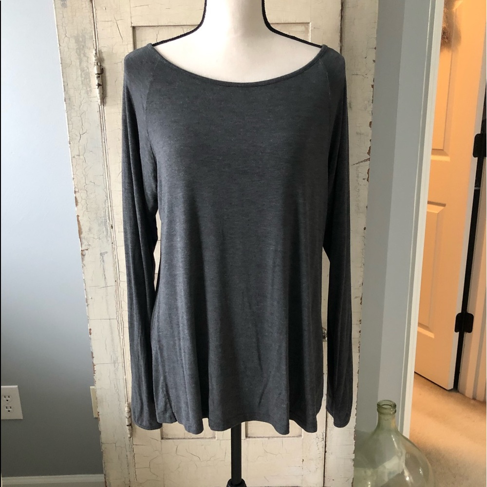 Open Back Yoga or Athletic Wear Top